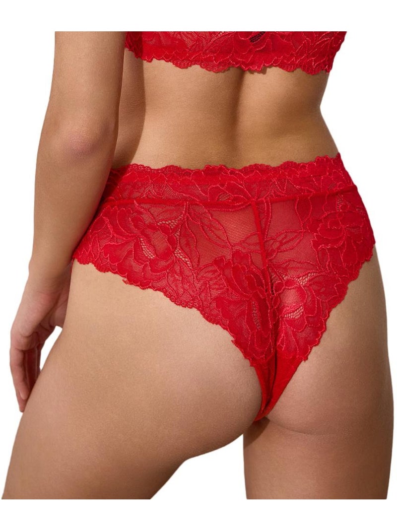 Tanga mujer les petites bombes Rojo - Kiabi