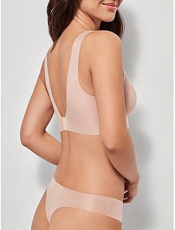 Tanga sin costuras efecto segunda piel