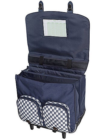 Tann's mochila escolar con ruedas les fantaisies matheo 41 cm 2 compartimentos