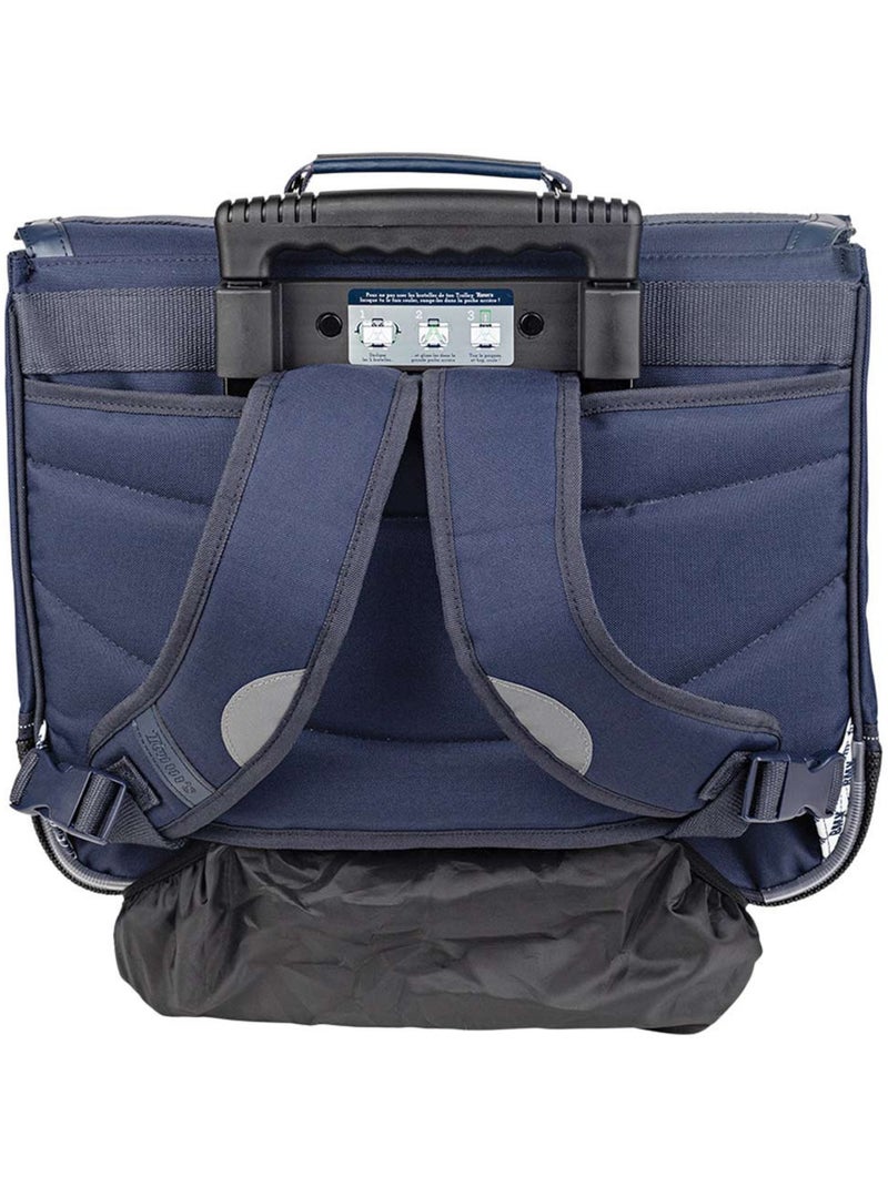 Tann's mochila escolar con ruedas les fantaisies matheo 41 cm 2 compartimentos Azul marino - Kiabi