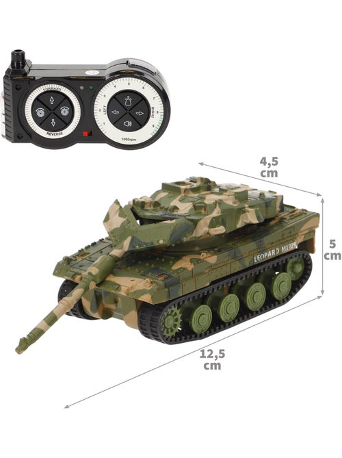 Tanque radiocontrol + 3 años speed&go - Kiabi