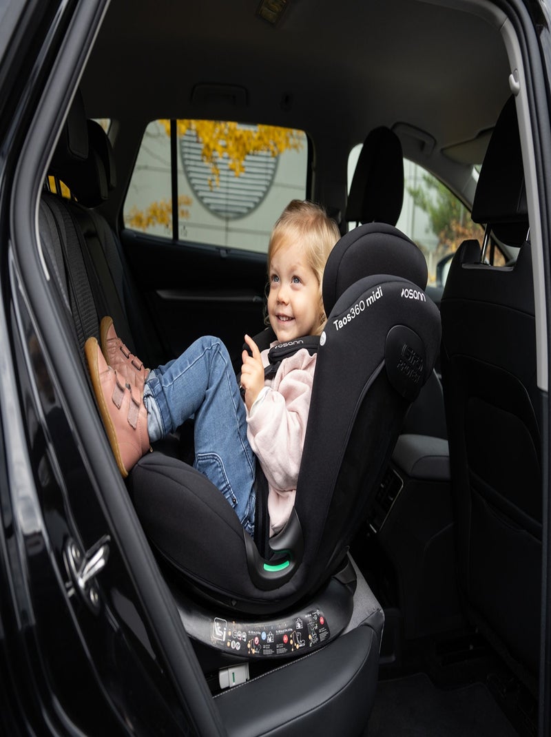 Taos360 Midi I-Size Silla de Coche para Bebés/Niños - 76-150 cm Negro Negro - Kiabi