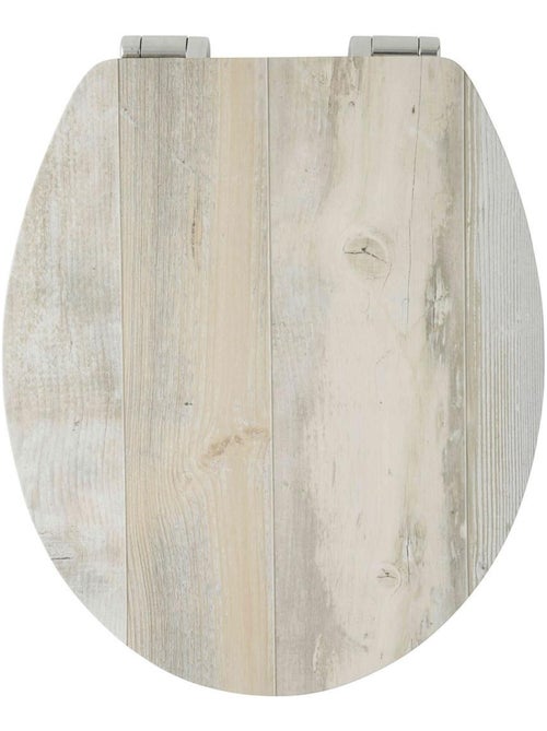 Tapa de inodoro con efecto madera - Kiabi