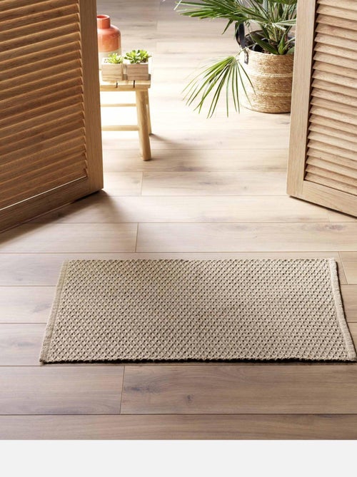 Tapete decorativo de algodón tejido - Kiabi