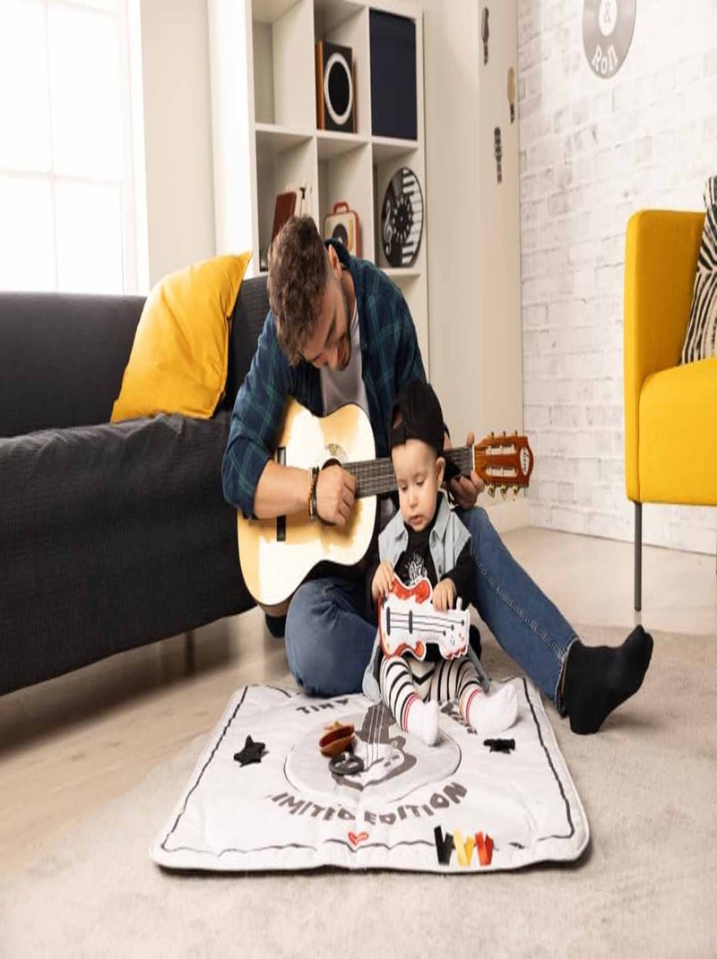 Tapis de actividades con arcos Tiny Rockers Blanco Negro - Kiabi