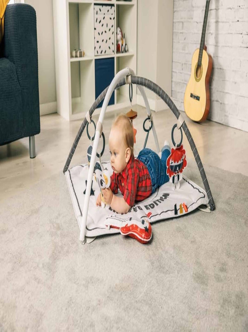 Tapis de actividades con arcos Tiny Rockers Blanco Negro - Kiabi