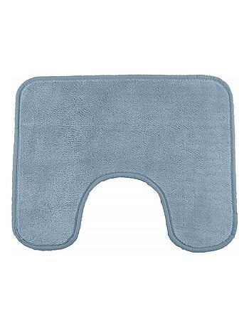 Tapis de toilette 50x40 en polyester uni