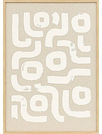 Tapiz 3d disa beige 50x70cm