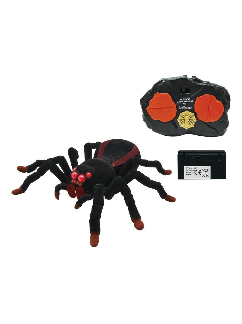 Tarántula realista RC con efectos de luz Negro - Kiabi