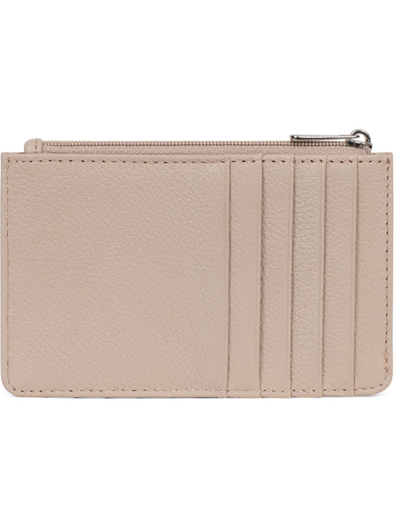 Tarjetero - cuero confort hexagona Beige - Kiabi