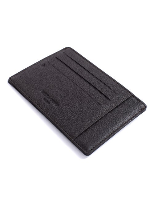 Tarjetero - detener rfid - cuero confort hexagona - Kiabi