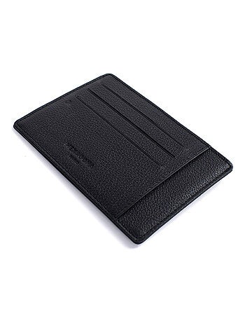 Tarjetero - detener rfid - cuero confort hexagona