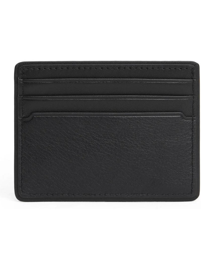 Tarjetero de Piel para Hombre Tommy Hilfiger Negro - Kiabi