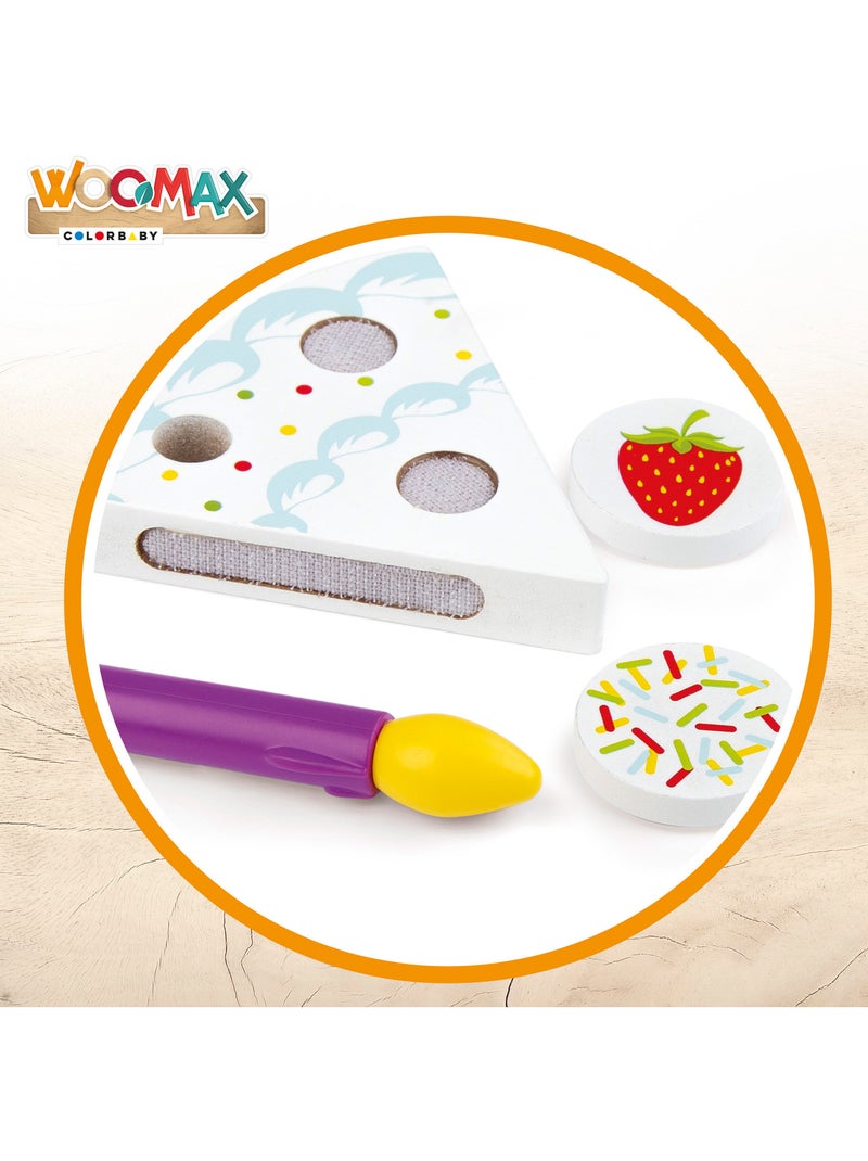 Tarta de cumpleaños de madera WOOMAX N/D - Kiabi