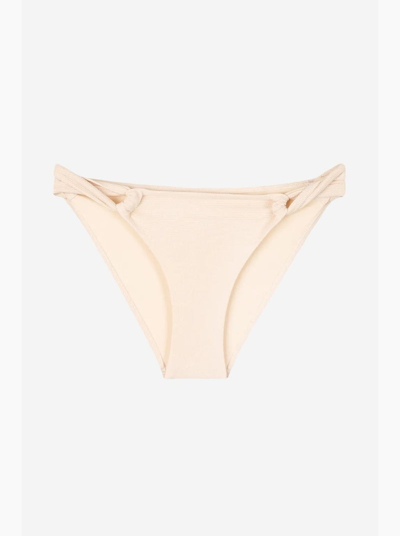 Tas ava braguita de bikini lateral penti Crema - Kiabi
