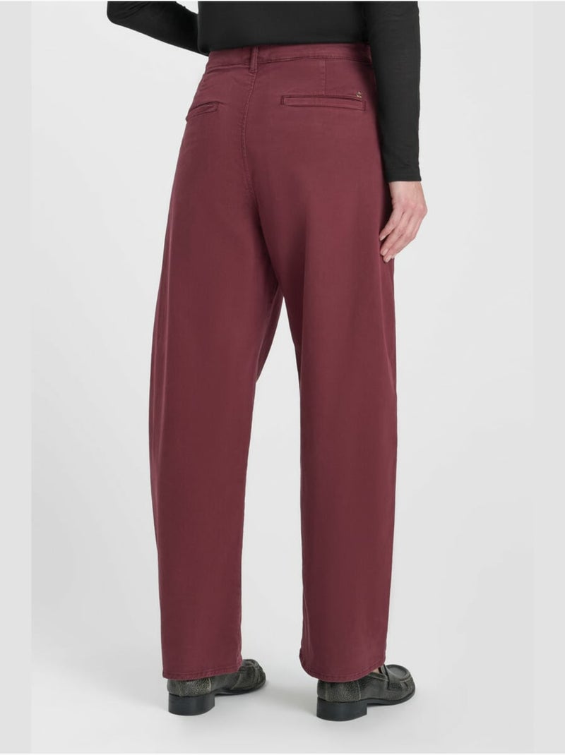 Tasia pantalones anchos y sueltos Rojo - Kiabi