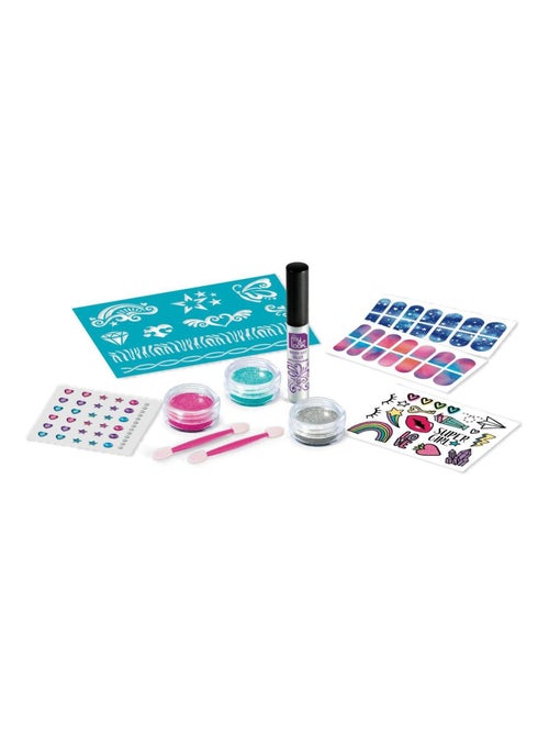 Tatuajes y uñas brillantes con purpurina - Kiabi Tatuajes y uñas brillantes con purpurina - Kiabi
