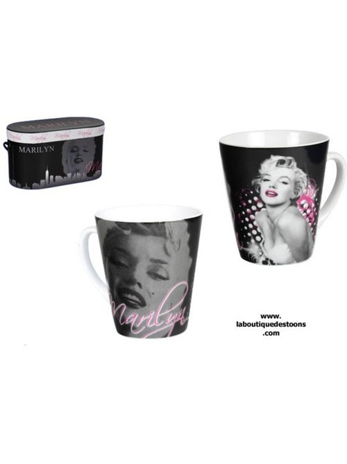 Taza – 2 tazas marilyn monroe - Kiabi