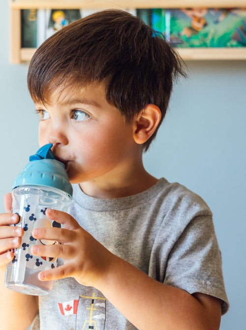 Taza a prueba de fugas con pajita 295 ml Mickey Thermobaby sin BPA - Kiabi Taza a prueba de fugas con pajita 295 ml Mickey Thermobaby sin BPA - Kiabi