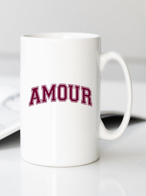 Taza AMOUR TYPO USA - Kiabi Taza AMOUR TYPO USA - Kiabi