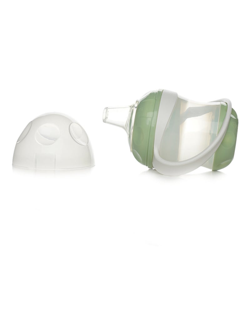 Taza antirretornos de 180 ml con boquilla de silicona suave Thermobaby Verde - Kiabi