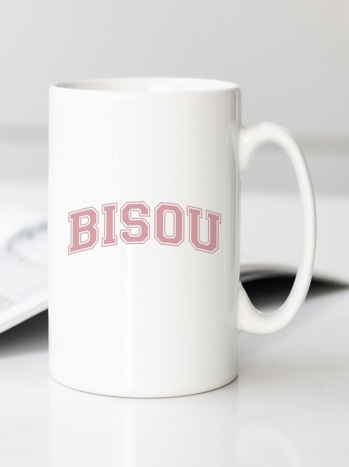 Taza BISOU TYPO USA - Kiabi Taza BISOU TYPO USA - Kiabi