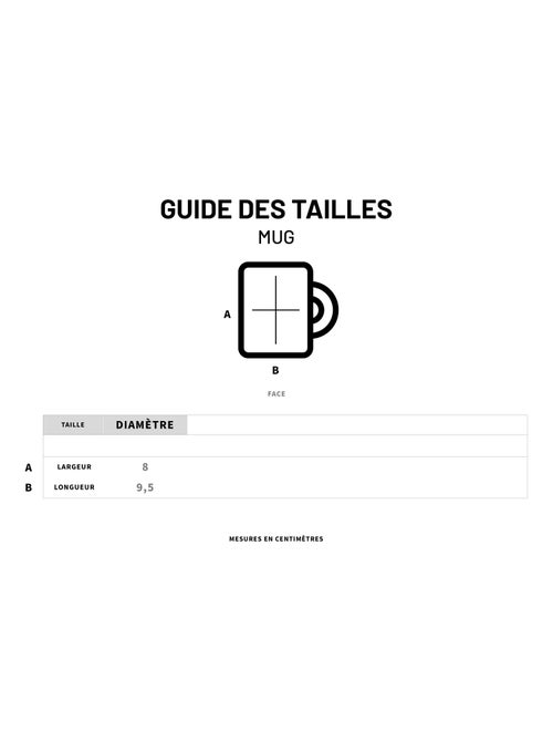 Taza BONJOUR - Kiabi Taza BONJOUR - Kiabi
