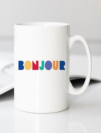 Taza BONJOUR COLORÉ