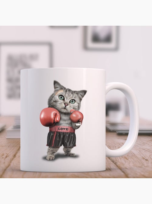 Taza BOXING CAT - Kiabi