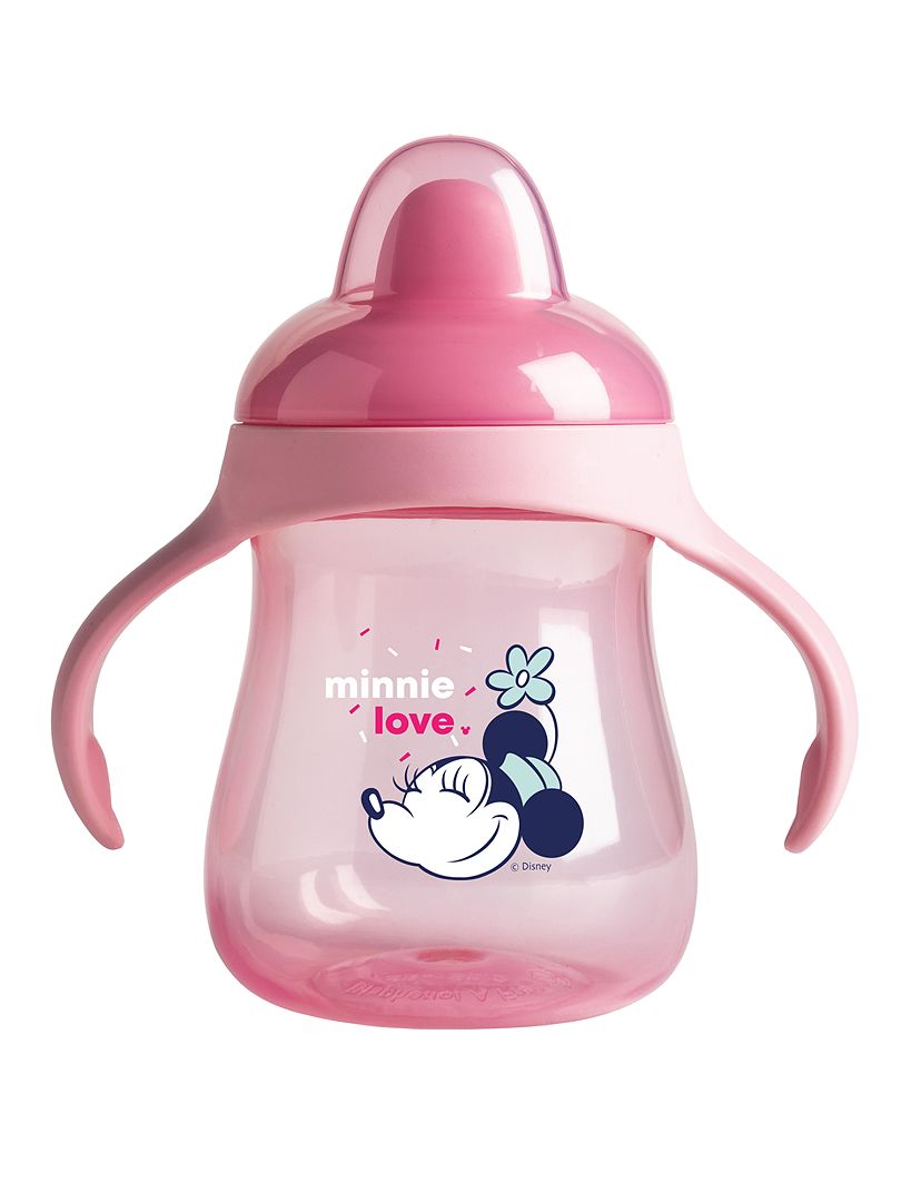 Taza con boquilla de plástico 'Disney' ROSA - Kiabi