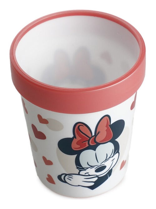Taza de aprendizaje antideslizante Minnie Thermobaby compatible con microondas - Kiabi Taza de aprendizaje antideslizante Minnie Thermobaby compatible con microondas - Kiabi