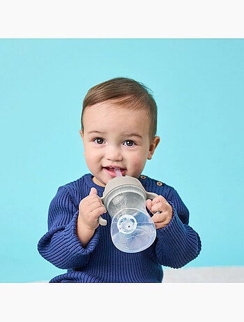 Taza de aprendizaje con pajita para bebé | B.Box