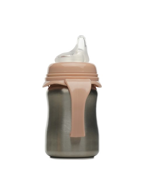 Taza de aprendizaje isotérmica Thermobaby de acero inoxidable 18/10 con asas 180 ml - Kiabi