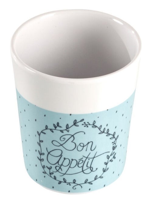 Taza de bebé de melamina Thermobaby 140 ml Bon Appétit bosque - Kiabi Taza de bebé de melamina Thermobaby 140 ml Bon Appétit bosque - Kiabi