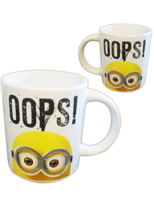 Taza de cerámica 'minions' oops! 220 ml apta para microondas minions - Kiabi