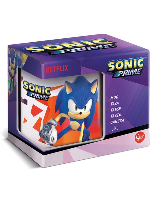 Taza de cerámica 'sonic prime' 325 ml sonic the hedgehog – sonic - Kiabi