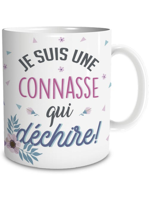 Taza de cerámica sud trading je suis une connasse qui déchire - Kiabi
