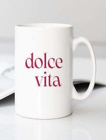 Taza DOLCE VITA ROUGE