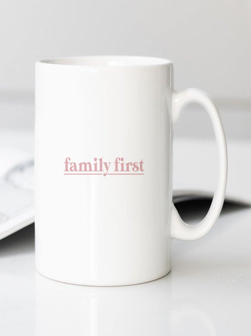 Taza FAMILY FIRST ROSE - Kiabi