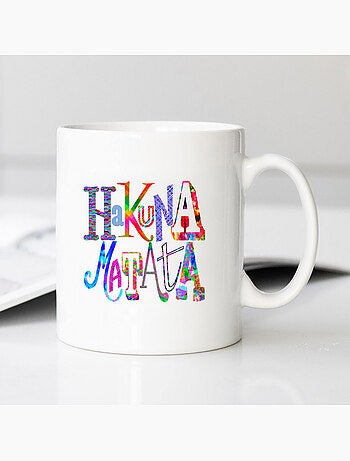 Taza HAKUNA MATATA COLOR