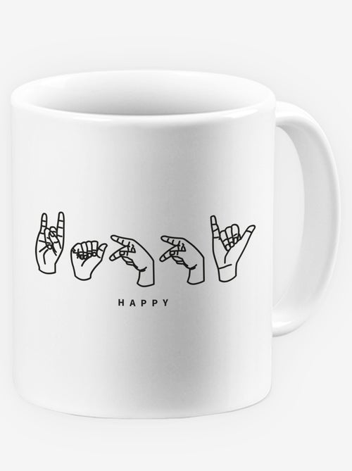 Taza HAPPY - Kiabi