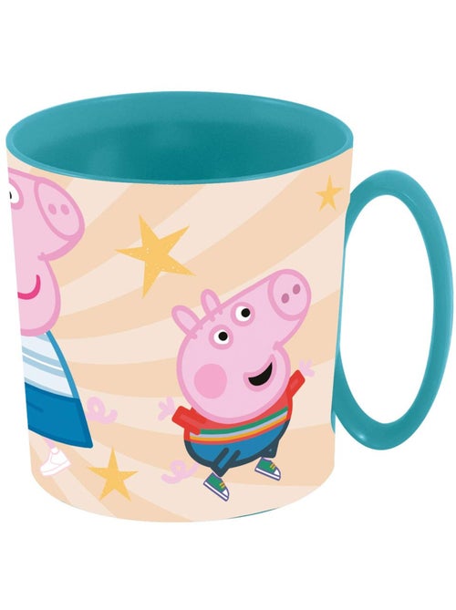 Taza infantil peppa pig 350 ml de pvc sin bpa para microondas - peppa pig - Kiabi