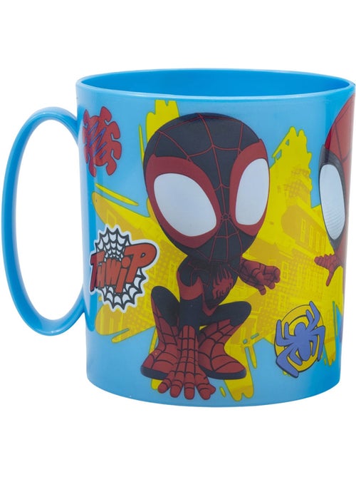 Taza infantil spider-man de pvc sin bpa 350 ml para microondas spiderman - Kiabi