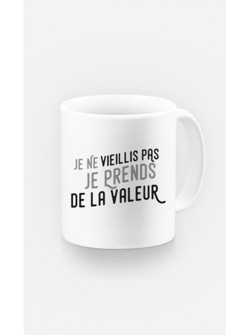 Taza JE PRENDS DE LA VALEUR - Kiabi