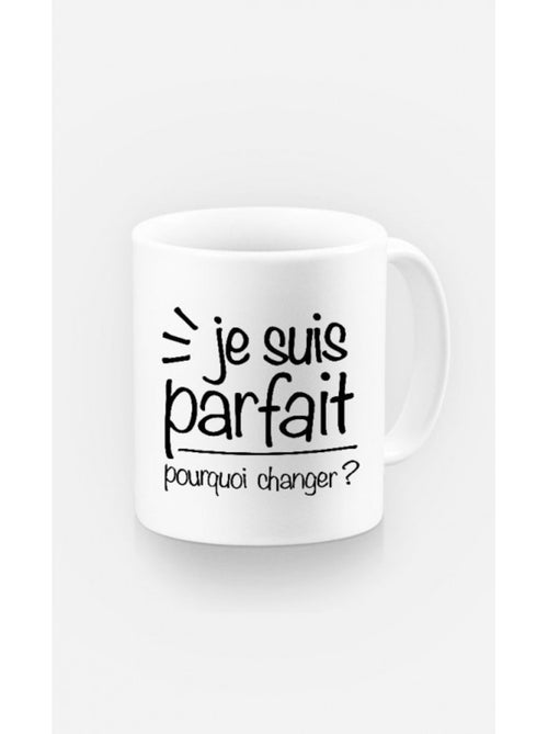Taza JE SUIS PARFAIT - Kiabi