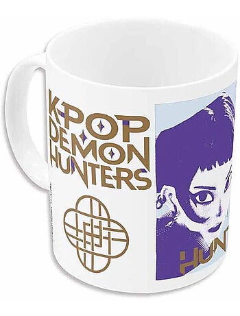 Taza las guerreras k-pop – kpop demon hunter 350 ml de cerámica