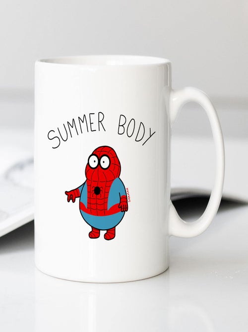 Taza SUMMER BODY SPIDERMAN - Kiabi Taza SUMMER BODY SPIDERMAN - Kiabi