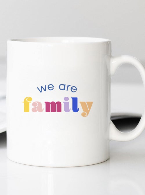 Taza WE ARE FAMILY - Kiabi