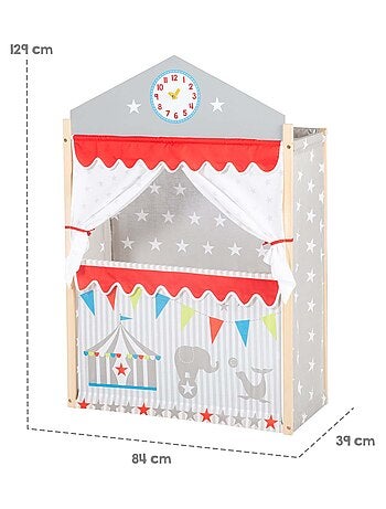 Teatro de marionetas montado sobre base - ROBA