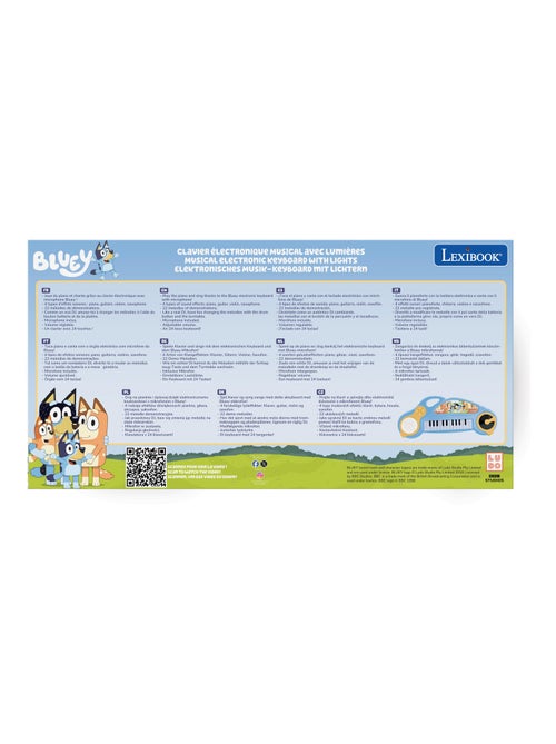 Teclado electrónico Bluey Fun con luces - Kiabi